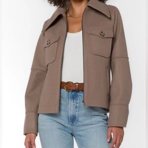 Velvet Heart‎ Stassi Oat Structured Utility Jacket